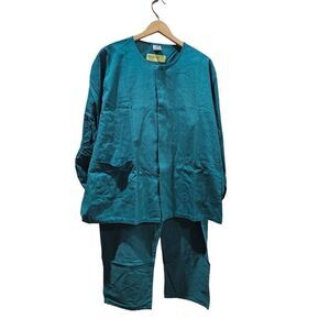 Medline XL scrub Set 42 vibrant green